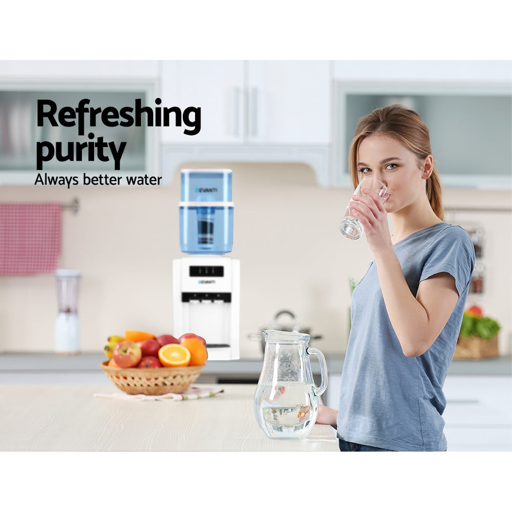 Devanti Water Cooler Dispenser 7-Stage Filter
