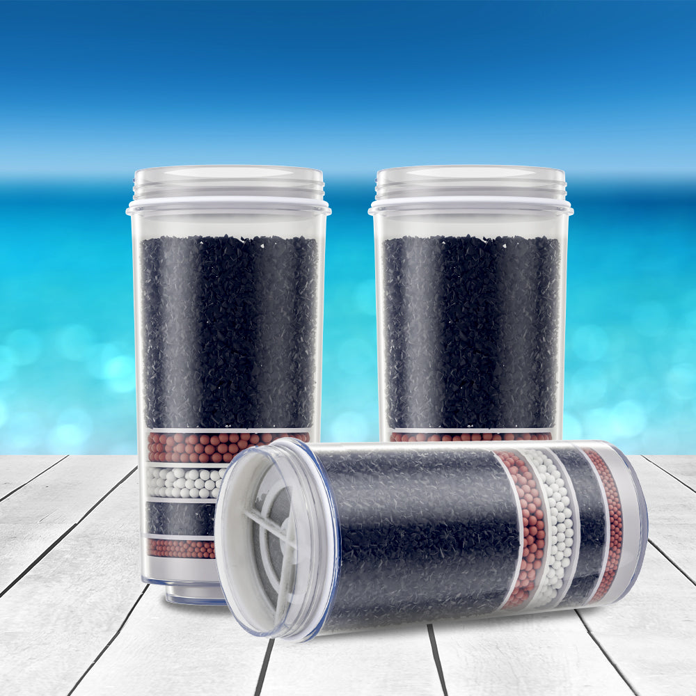 Devanti Water Cooler Dispenser 7-Stage Filter 3 Pack