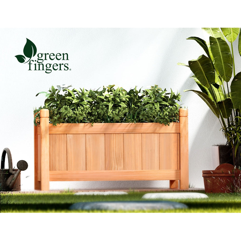 60cm x 30cm x 33cm Wooden Raised Garden Bed