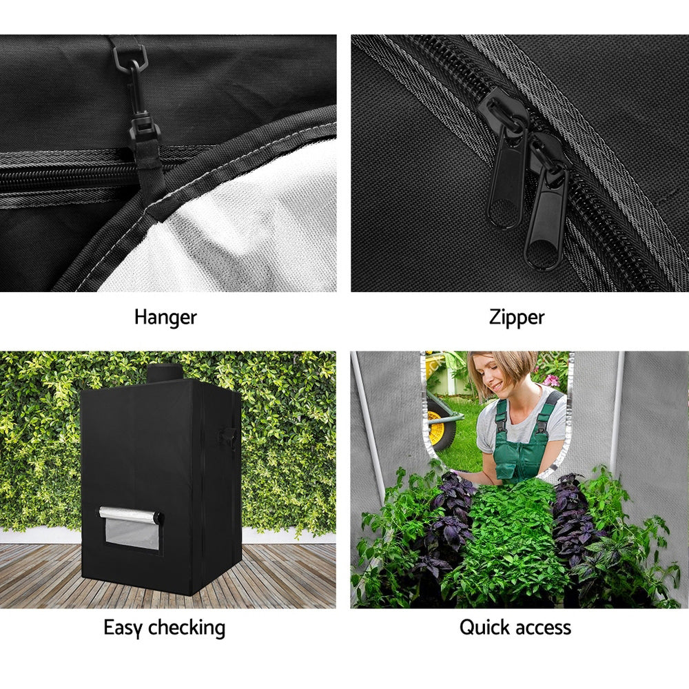 60cm x 60cm x 90cm Hydroponics Grow Tent
