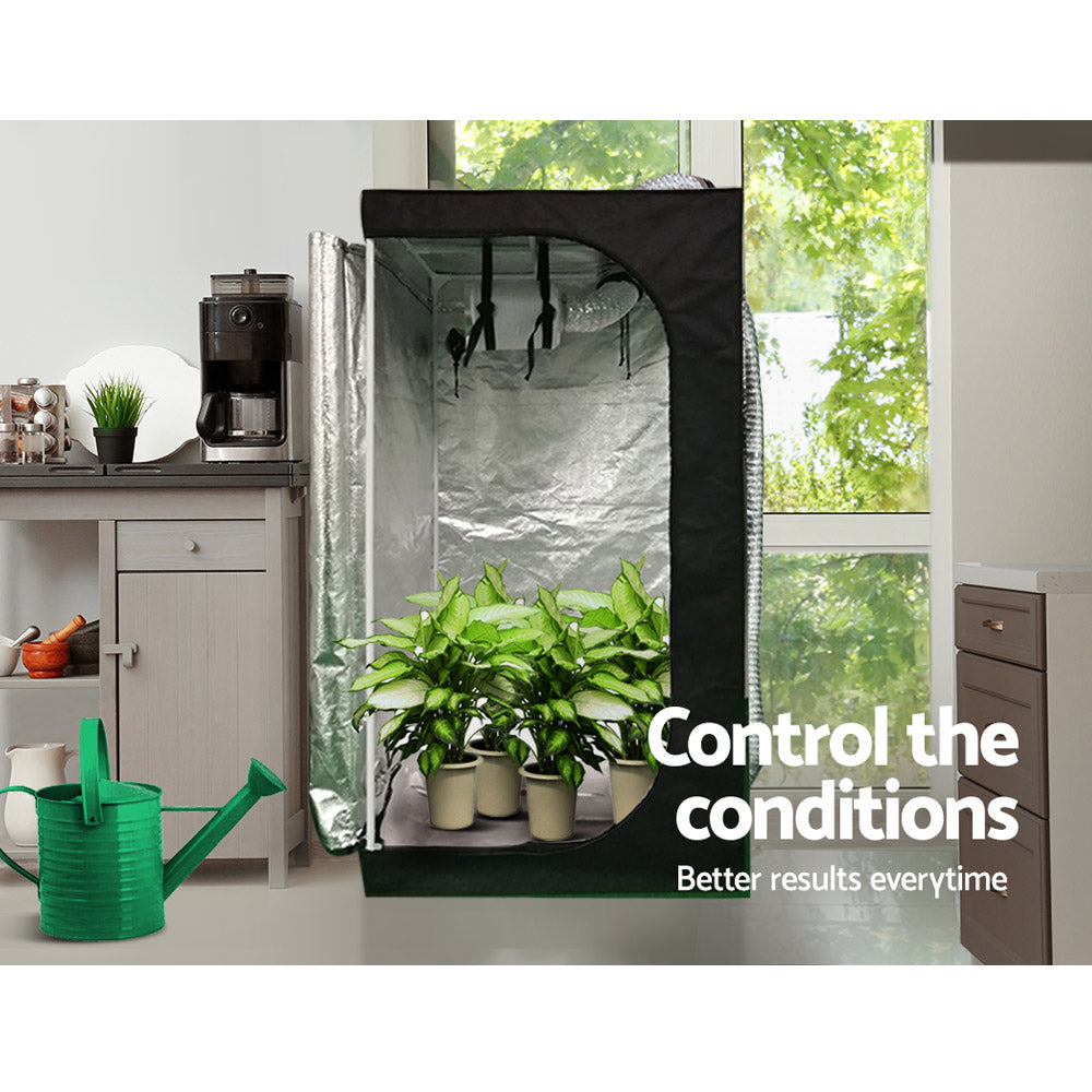 4 inch Hydroponics Vent Fan Carbon Filter Duct Ventilation Kit