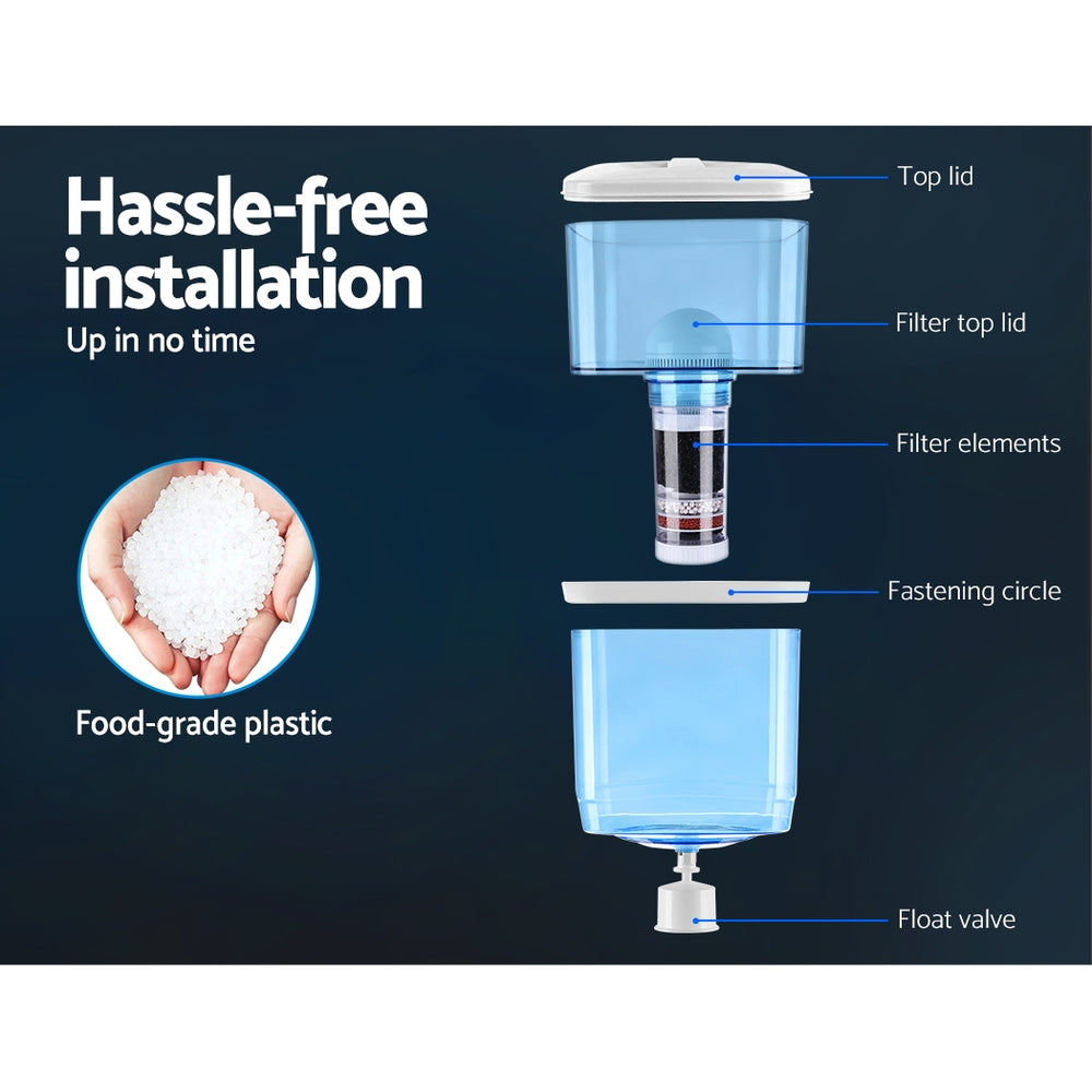 22L Water Cooler Purifier Filter Container